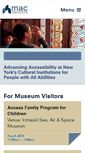 Mobile Screenshot of museumaccessconsortium.org